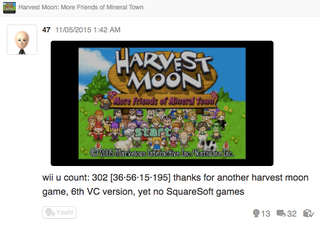 Illustration for article titled A Nintendo Fan's Quest To Collect Every Wii U Game On Miiverse